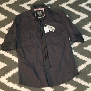 Men's button shirt